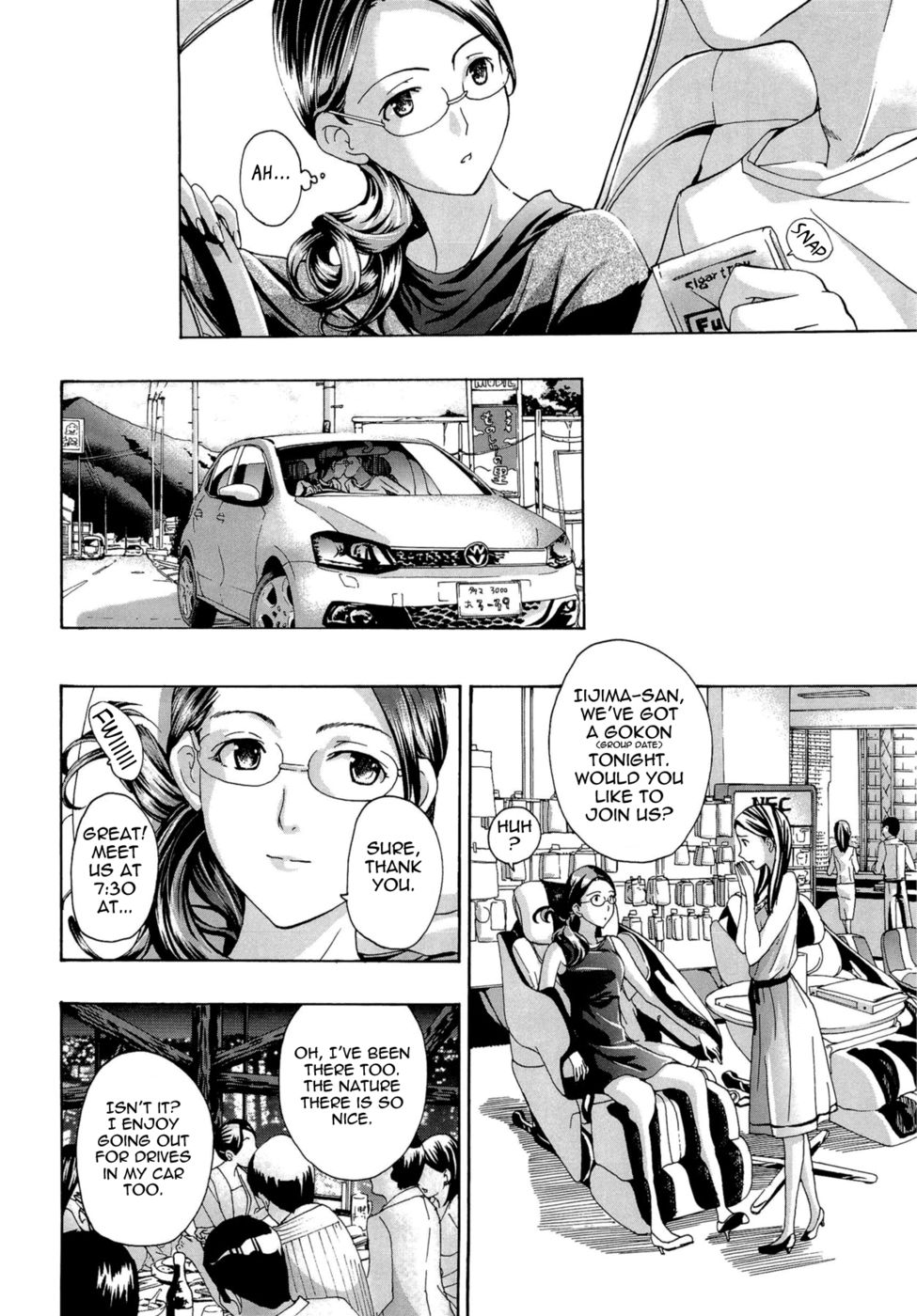 Hentai Manga Comic-Let's Go By Car!-Read-8